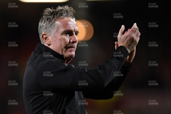 281025 - Wrexham v Cardiff City - Carabao Cup Round 4 - Phil Parkinson, Wrexham Manager