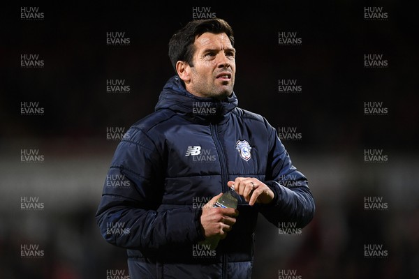 281025 - Wrexham v Cardiff City - Carabao Cup Round 4 - Brian Barry-Murphy, Cardiff City Manager