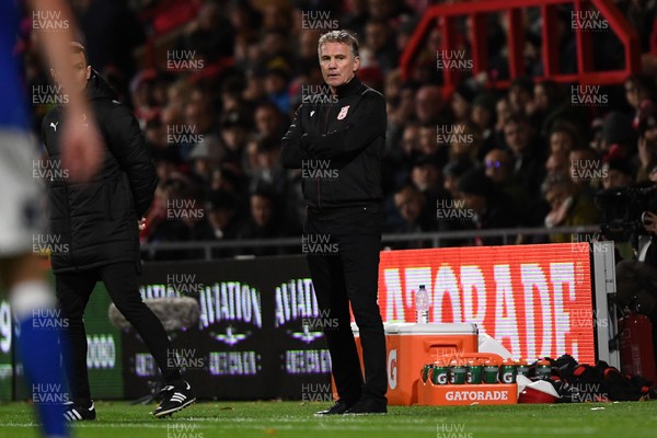 281025 - Wrexham v Cardiff City - Carabao Cup Round 4 - Phil Parkinson, Wrexham Manager