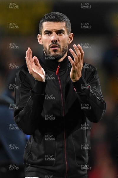 281025 - Wrexham v Cardiff City - Carabao Cup Round 4 - Conor Coady of Wrexham