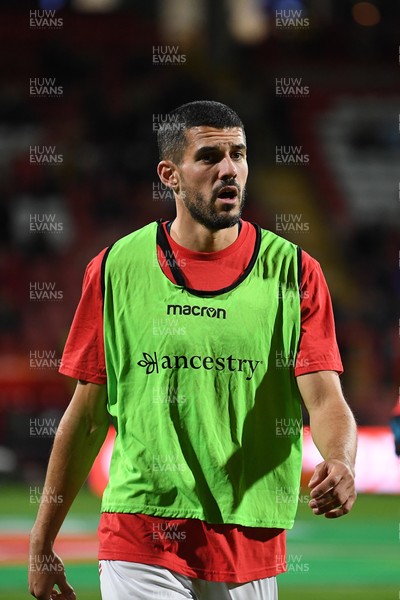 281025 - Wrexham v Cardiff City - Carabao Cup Round 4 - Conor Coady of Wrexham