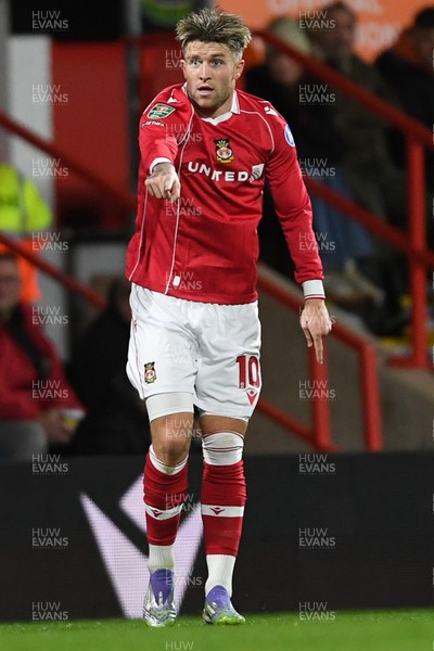 281025 - Wrexham v Cardiff City - Carabao Cup Round 4 - Josh Windass of Wrexham