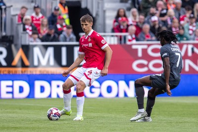 260425 - Wrexham v Charlton Athletic - Sky Bet League 1 -  Max Cleworth of Wrexham AFC
