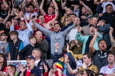 260425 - Wrexham v Charlton Athletic - Sky Bet League 1 - Wrexham fans