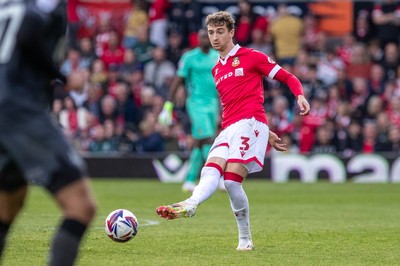 260425 - Wrexham v Charlton Athletic - Sky Bet League 1 - Lewis Brunt of Wrexham AFC