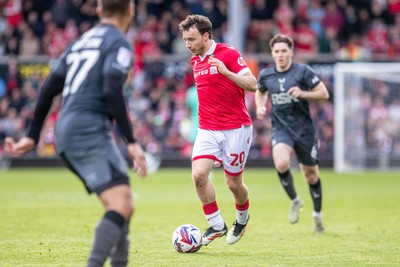 260425 - Wrexham v Charlton Athletic - Sky Bet League 1 - Oliver Rathbone of Wrexham AFC