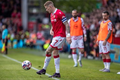 260425 - Wrexham v Charlton Athletic - Sky Bet League 1 - James McClean of Wrexham AFC