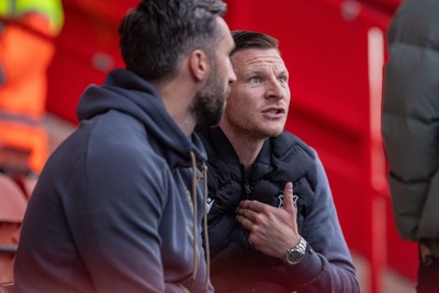 260425 - Wrexham v Charlton Athletic - Sky Bet League 1 - Paul Mullin of Wrexham AFC ahead of kick off