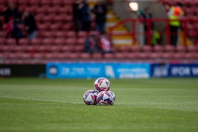 260425 - Wrexham v Charlton Athletic - Sky Bet League 1 - General View ahead of kick off