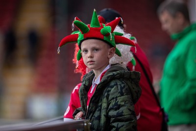 260425 - Wrexham v Charlton Athletic - Sky Bet League 1 - Young Wrexham fans