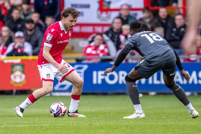 260425 - Wrexham v Charlton Athletic - Sky Bet League 1 - Oliver Rathbone of Wrexham AFC