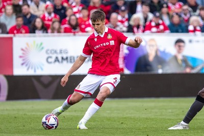 260425 - Wrexham v Charlton Athletic - Sky Bet League 1 - Max Cleworth of Wrexham AFC