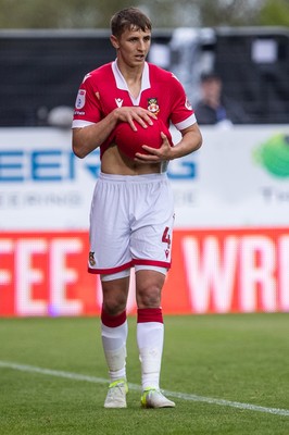 260425 - Wrexham v Charlton Athletic - Sky Bet League 1 - Max Cleworth of Wrexham AFC