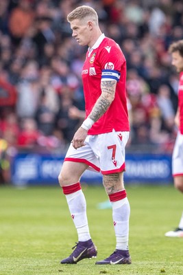 260425 - Wrexham v Charlton Athletic - Sky Bet League 1 - James McClean of Wrexham AFC