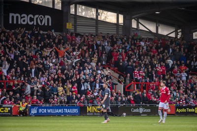 260425 - Wrexham v Charlton Athletic - Sky Bet League 1 - Wrexham fans
