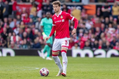 260425 - Wrexham v Charlton Athletic - Sky Bet League 1 - Lewis Brunt of Wrexham AFC