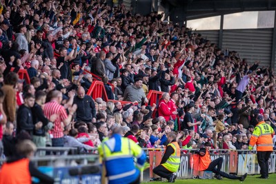 260425 - Wrexham v Charlton Athletic - Sky Bet League 1 - Wrexham fans
