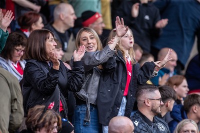 260425 - Wrexham v Charlton Athletic - Sky Bet League 1 - Wrexham fans