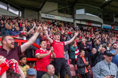 260425 - Wrexham v Charlton Athletic - Sky Bet League 1 - Wrexham fans
