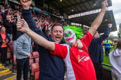 260425 - Wrexham v Charlton Athletic - Sky Bet League 1 - Wrexham fans