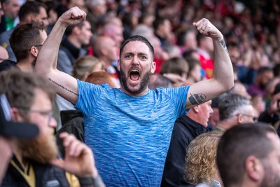 260425 - Wrexham v Charlton Athletic - Sky Bet League 1 - Wrexham fans