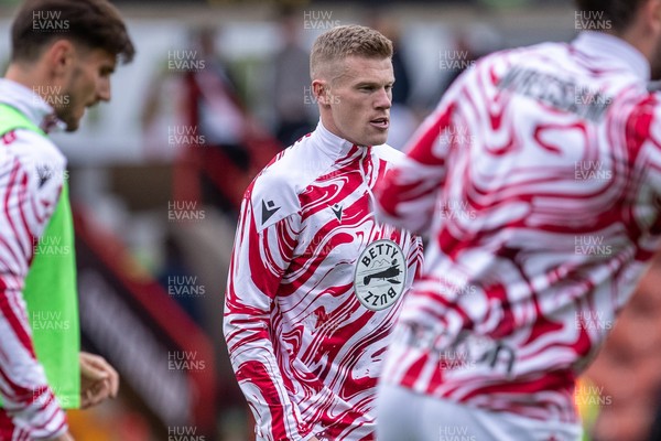 260425 - Wrexham v Charlton Athletic - Sky Bet League 1 - James McClean of Wrexham AFC ahead of kick off