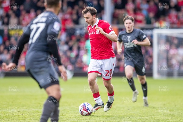 260425 - Wrexham v Charlton Athletic - Sky Bet League 1 - Oliver Rathbone of Wrexham AFC