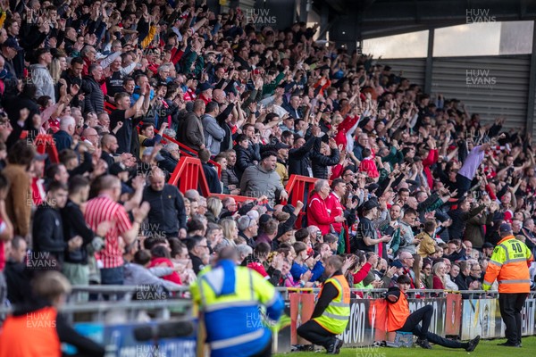 260425 - Wrexham v Charlton Athletic - Sky Bet League 1 - Wrexham fans