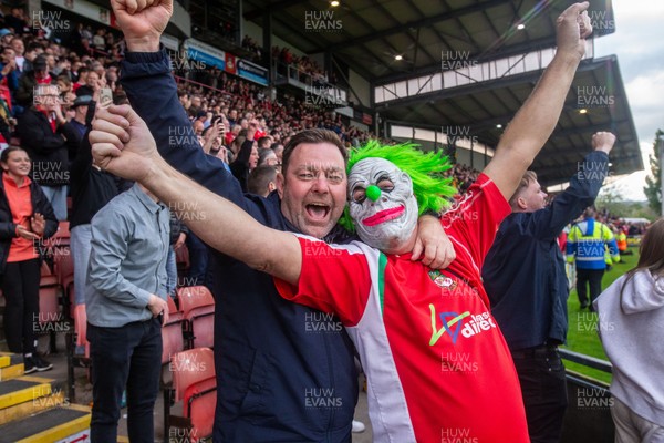 260425 - Wrexham v Charlton Athletic - Sky Bet League 1 - Wrexham fans