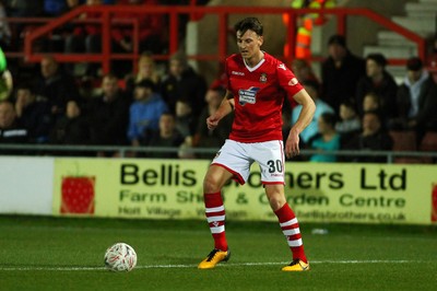 011218  Wrexham AFC v Newport County - Emirates FA Cup - Round 2 -  Jake Lawler of Wrexham