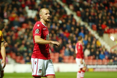 011218  Wrexham AFC v Newport County - Emirates FA Cup - Round 2 -  Luke Summerfield of Wrexham