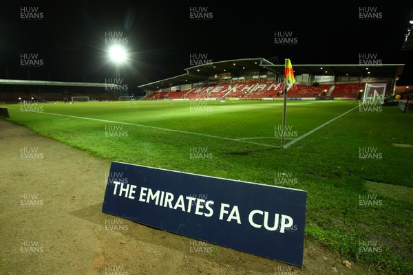 011218  Wrexham AFC v Newport County - Emirates FA Cup - Round 2 -  Wrexham host Newport County at The Racecourse Ground for Round 2 of The Emirates FA Cup   