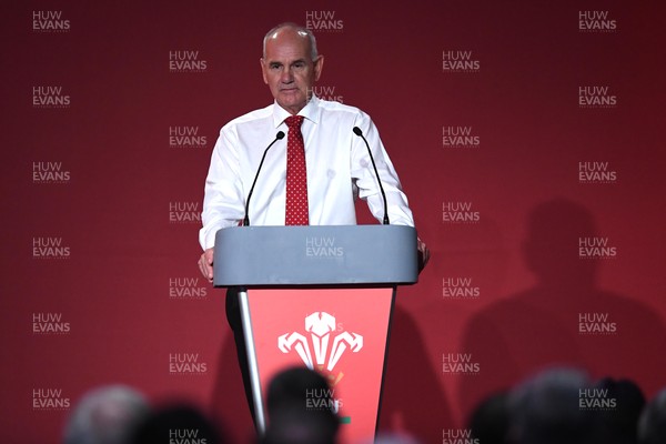 171021 - Welsh Rugby Union Annual General Meeting - Rob Butcher during the WRU AGM