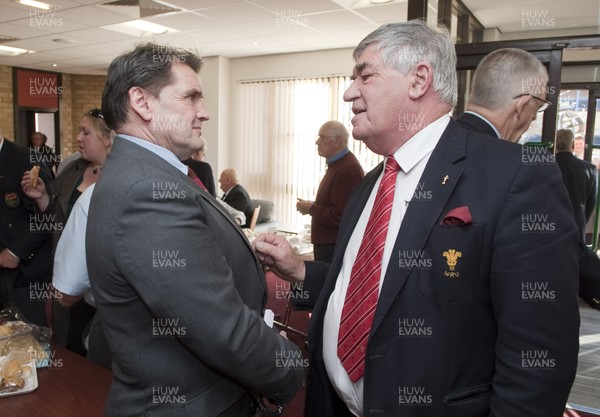 211112 - Welsh Rugby Union AGM, Port Talbot -   Representatives of the members clubs arrive for the WRU AGM at the Princess Royal Theatre, Port Talbot