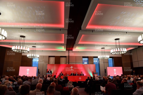 301022 - Welsh Rugby Union Annual General Meeting -  General view during the WRU AGM