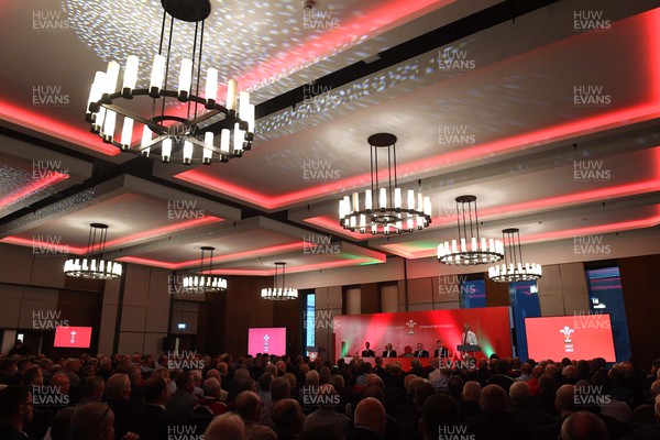 301022 - Welsh Rugby Union Annual General Meeting -  General view during the WRU AGM