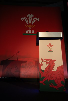 301125 - Welsh Rugby Union AGM, Vale Hotel -  A general view of the conference room ahead of the AGM