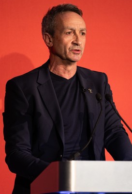 301125 - Welsh Rugby Union AGM, Vale Hotel - Welsh Rugby Union Director of Rugby and Elite Performance Dave Reddin addresses delegates at the AGM