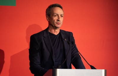 301125 - Welsh Rugby Union AGM, Vale Hotel - Welsh Rugby Union Director of Rugby and Elite Performance Dave Reddin addresses delegates at the AGM