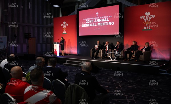 301125 - Welsh Rugby Union AGM, Vale Hotel -  The WRU AGM gets underway