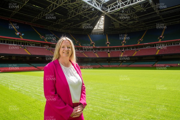 170823 - WRU Appoint New Chief Executive - Abi Tierney during the announcement