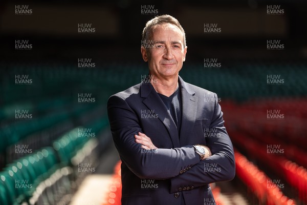 250425 - Picture shows WRU�s newly appointment Dave Reddin Director of Rugby and Elite Performance at the Principality Stadium