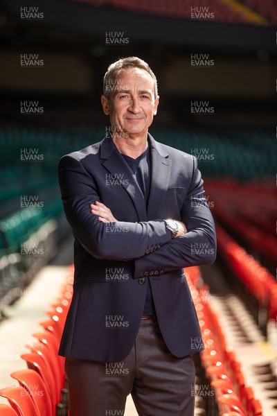 250425 - Picture shows WRU�s newly appointment Dave Reddin Director of Rugby and Elite Performance at the Principality Stadium
