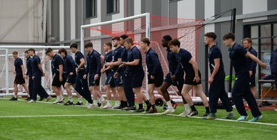 260424 - WRU - Cardiff Vale Training session - Action shots during training