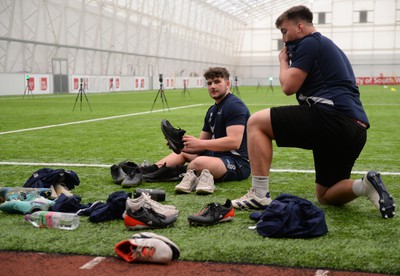 260424 - WRU - Cardiff Vale Training session - Action shots during training