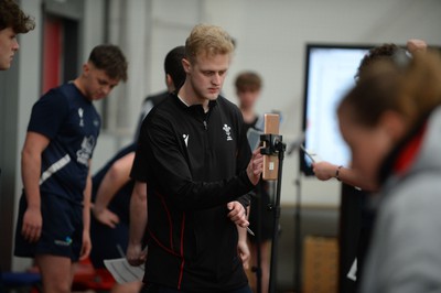 260424 - WRU - Cardiff Vale Training session - Action shots of training and Gym Work