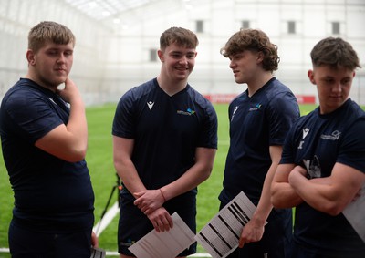 260424 - WRU - Cardiff Vale Training session - Action shots of training and Gym Work