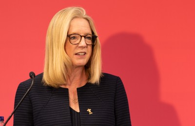 130426 - Welsh Rugby Union EGM - Abi Tierney, WRU Group Chief Executive Officer, during the Extraordinary General Meeting held at the Principality Stadium