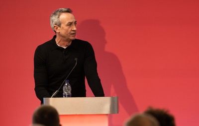 130426 - Welsh Rugby Union EGM - Dave Reddin, WRU Director of Rugby and Elite Performance, during the Extraordinary General Meeting held at the Principality Stadium