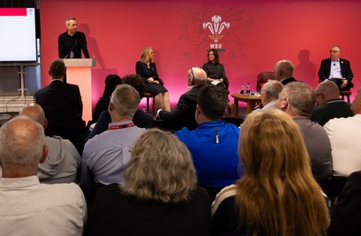 130426 - Welsh Rugby Union EGM - Dave Reddin, WRU Director of Rugby and Elite Performance, during the Extraordinary General Meeting held at the Principality Stadium